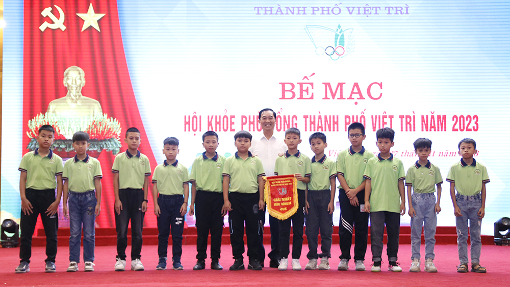 The 2023 Viet Tri citys Phu Dong Sports Festival wraps up