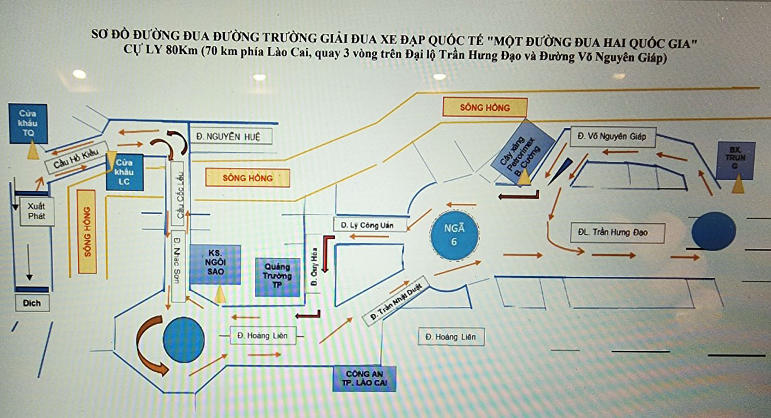 Ngày 9/12 khai mạc Giải đua xe đạp quốc tế “một đường đua - hai quốc gia” Hồng Hà (Trung Quốc) - Lào Cai (Việt Nam)