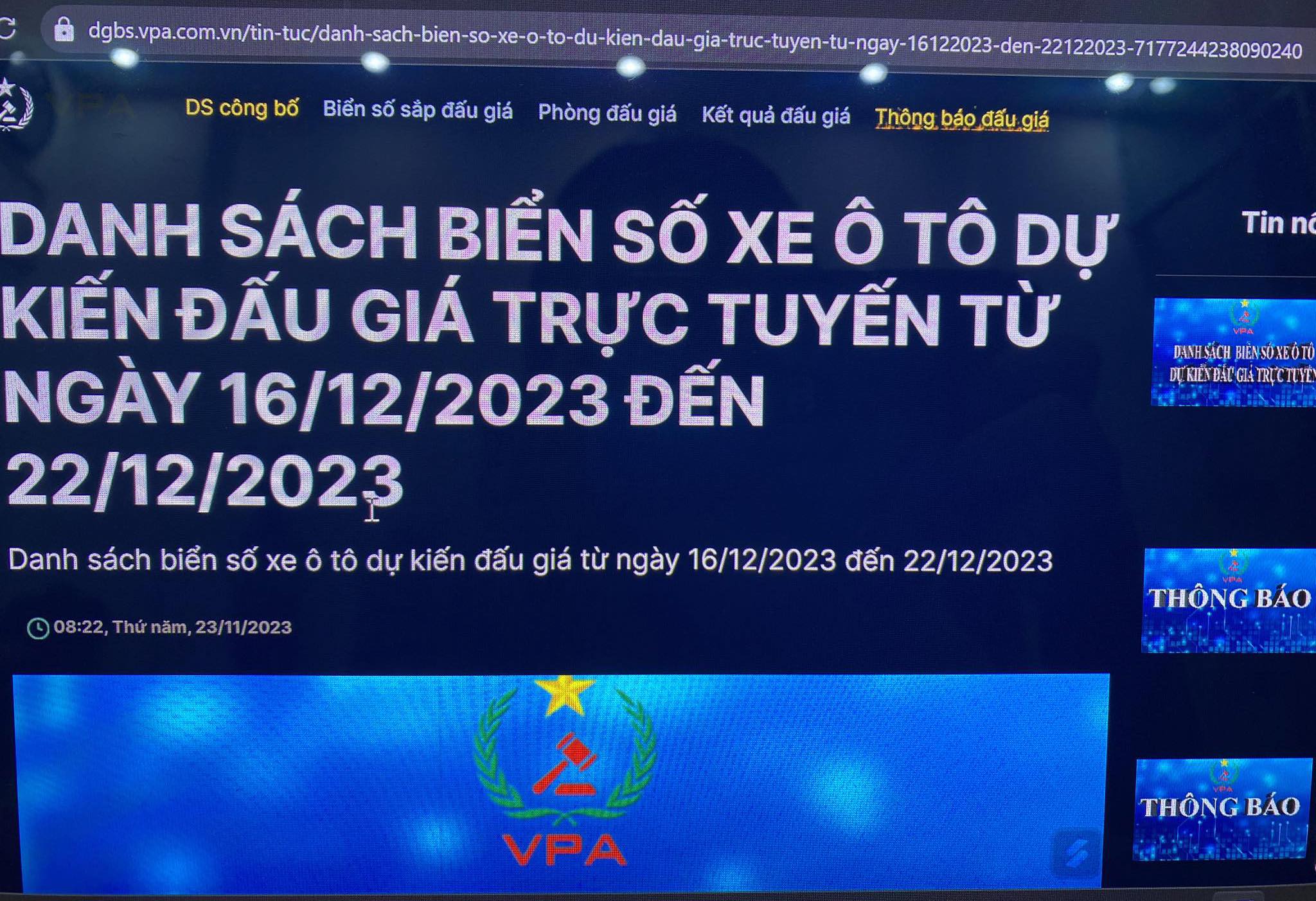 Phú Thọ có các biển số siêu đẹp được đấu giá trong tháng 12