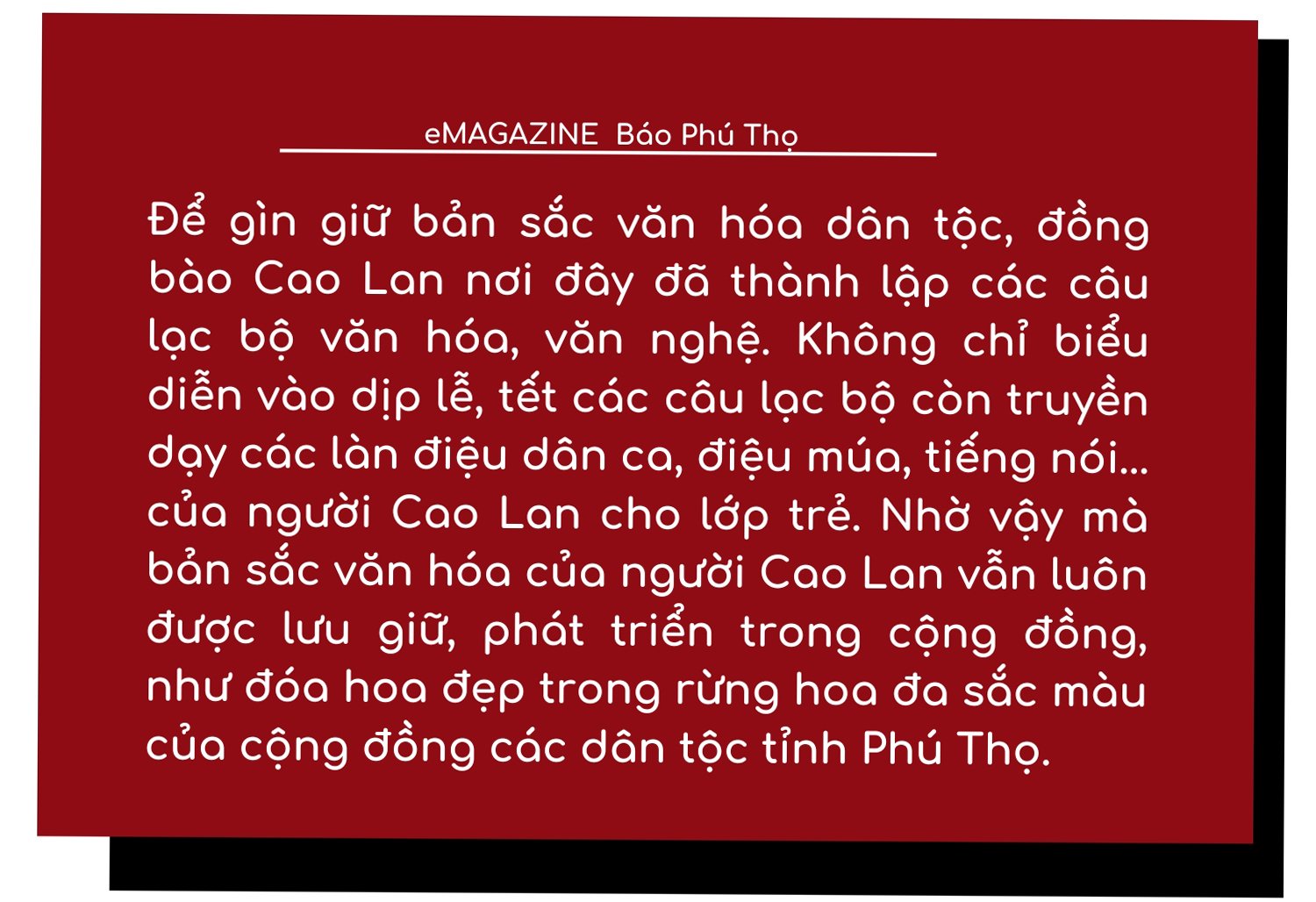 Độc đáo bản sắc người Cao Lan