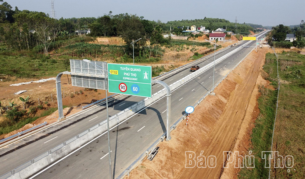 Khánh thành cao tốc Tuyên Quang - Phú Thọ