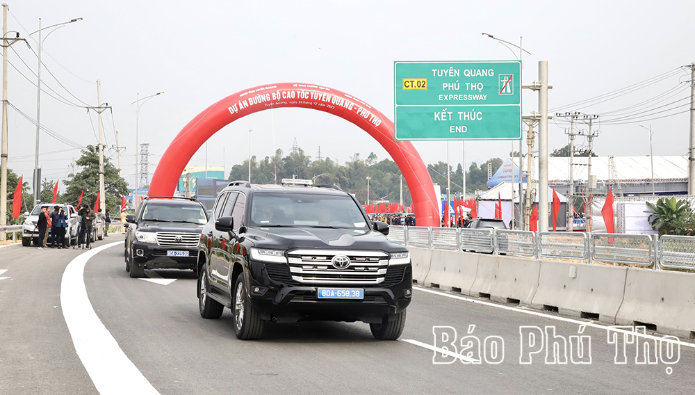 Khánh thành cao tốc Tuyên Quang - Phú Thọ