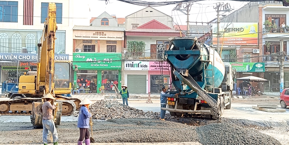 Chỉnh trang đô thị đón chào xuân mới