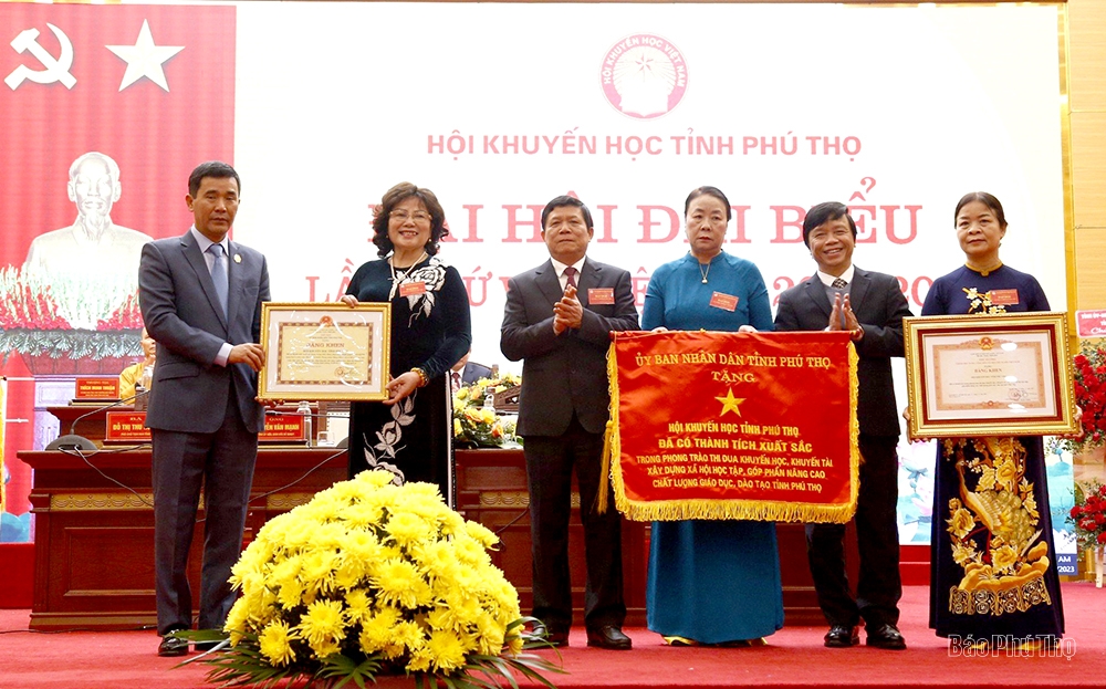 Đại hội đại biểu Hội Khuyến học tỉnh lần thứ V, nhiệm kỳ 2023-2028