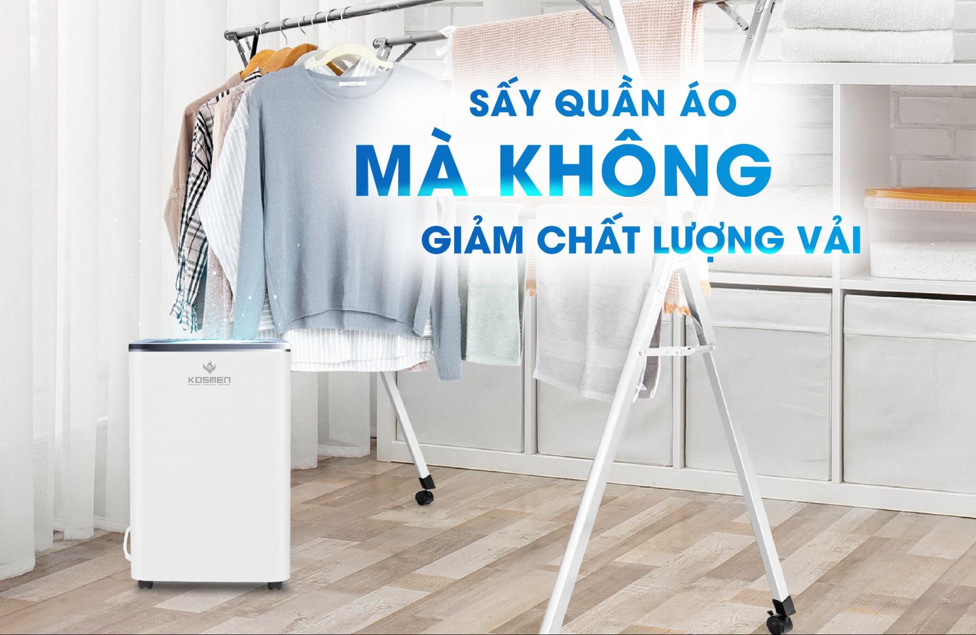 Máy hút ẩm Kosmen 4 trong 1