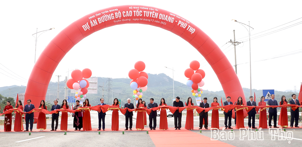 Inaugurate Tuyen Quang - Phu Tho Expressway