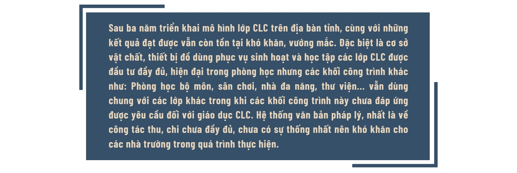 Kỳ II: Trao cơ hội cho học sinh