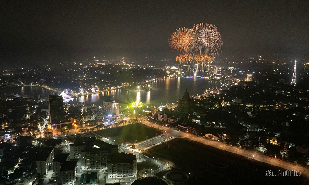 Chương trình nghệ thuật Viettri Countdown 2024 - Việt Trì thành phố sắc màu