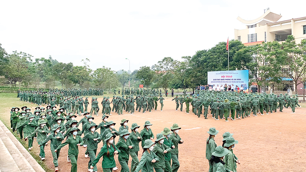 Nâng cao chất lượng giáo dục quốc phòng và an ninh