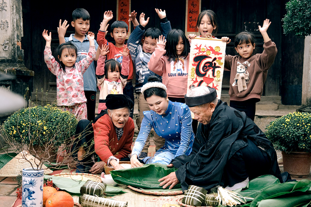 Chụp ảnh Tết lưu giữ nét đẹp truyền thống