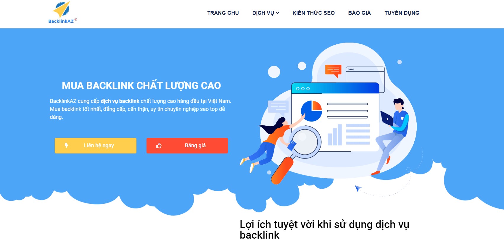 “Thương hiệu” backlink báo chất lượng