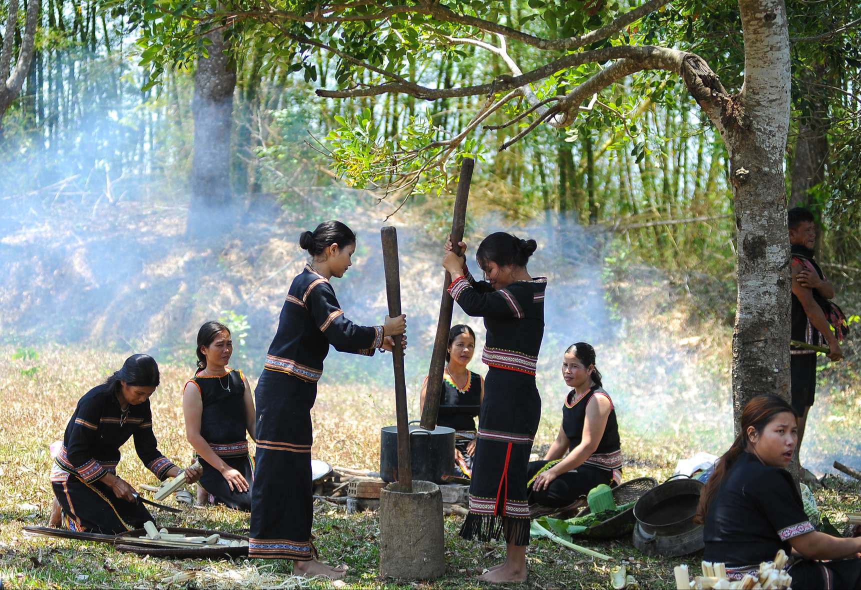 Lễ mừng nước giọt của dân tộc Ba Na