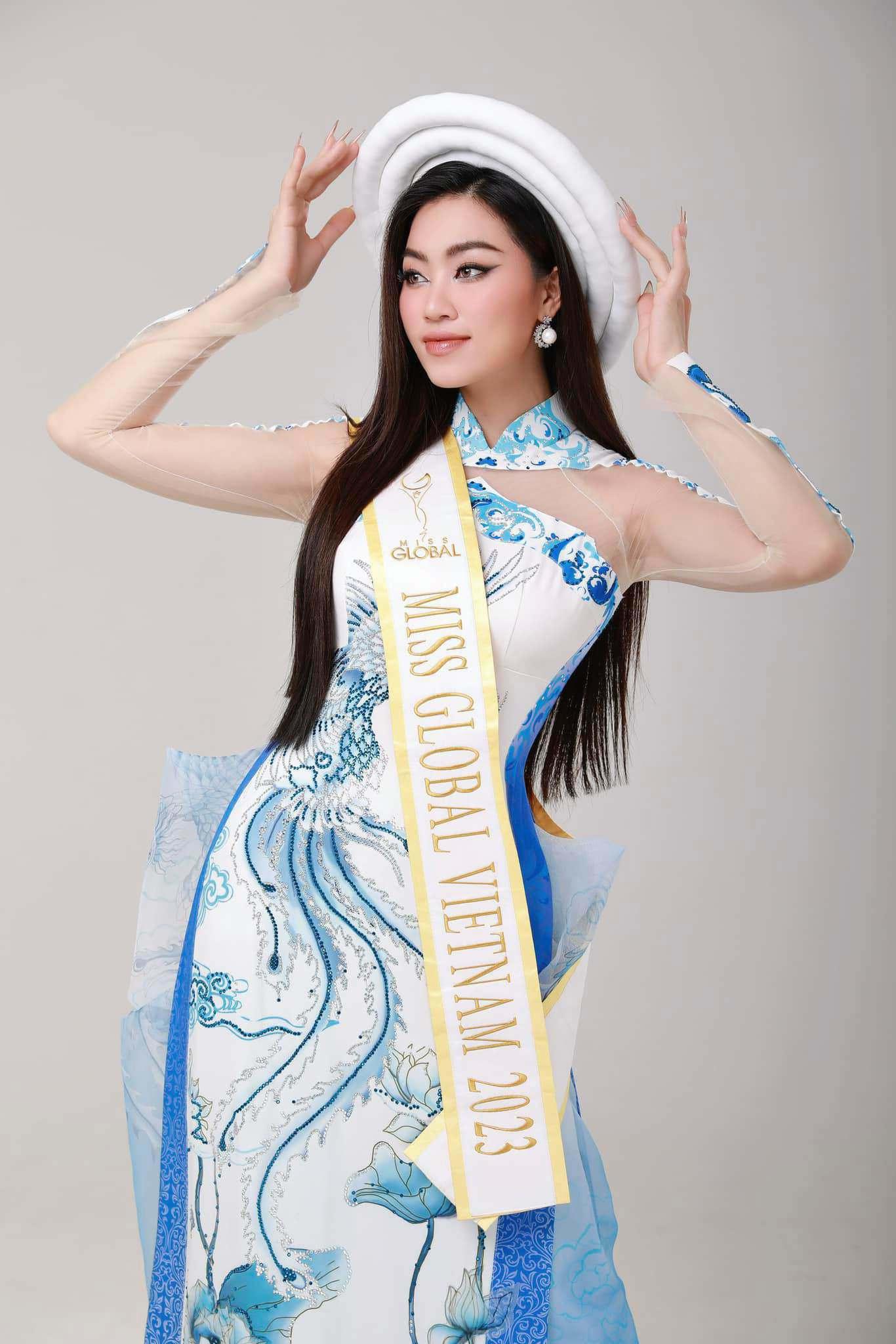 The beauty from Phu Tho excellently wins 4th runner-up at Miss Global 2023