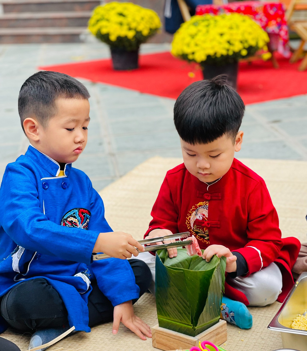 Rộn ràng ngày Tết quê em