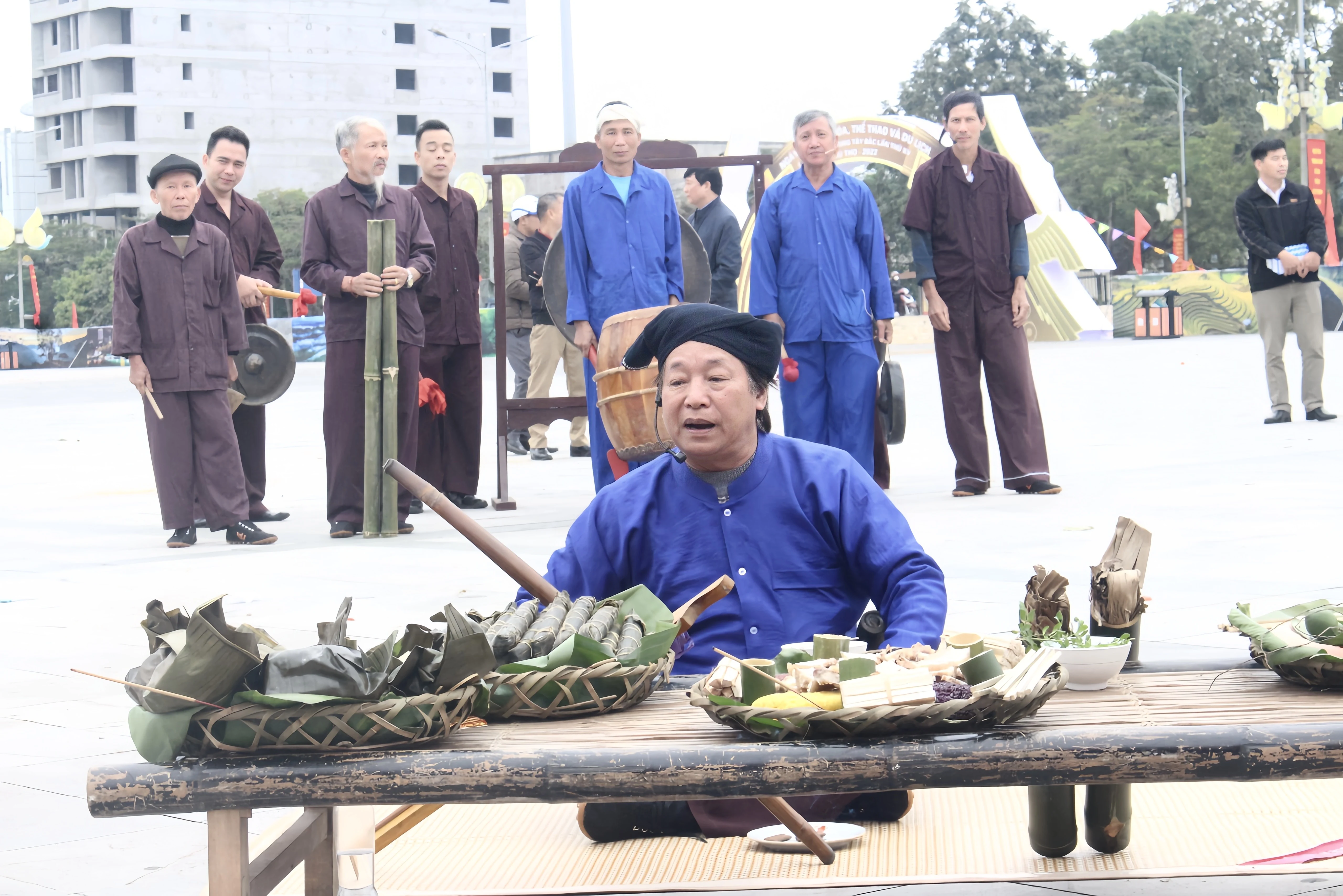 A Unique Figure in the Muong People’s Tet Celebration