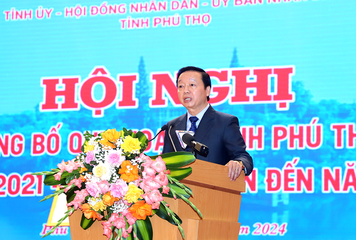 Announcement of Phu Tho Provincial Planning for the period 2021 - 2030, vision to 2050