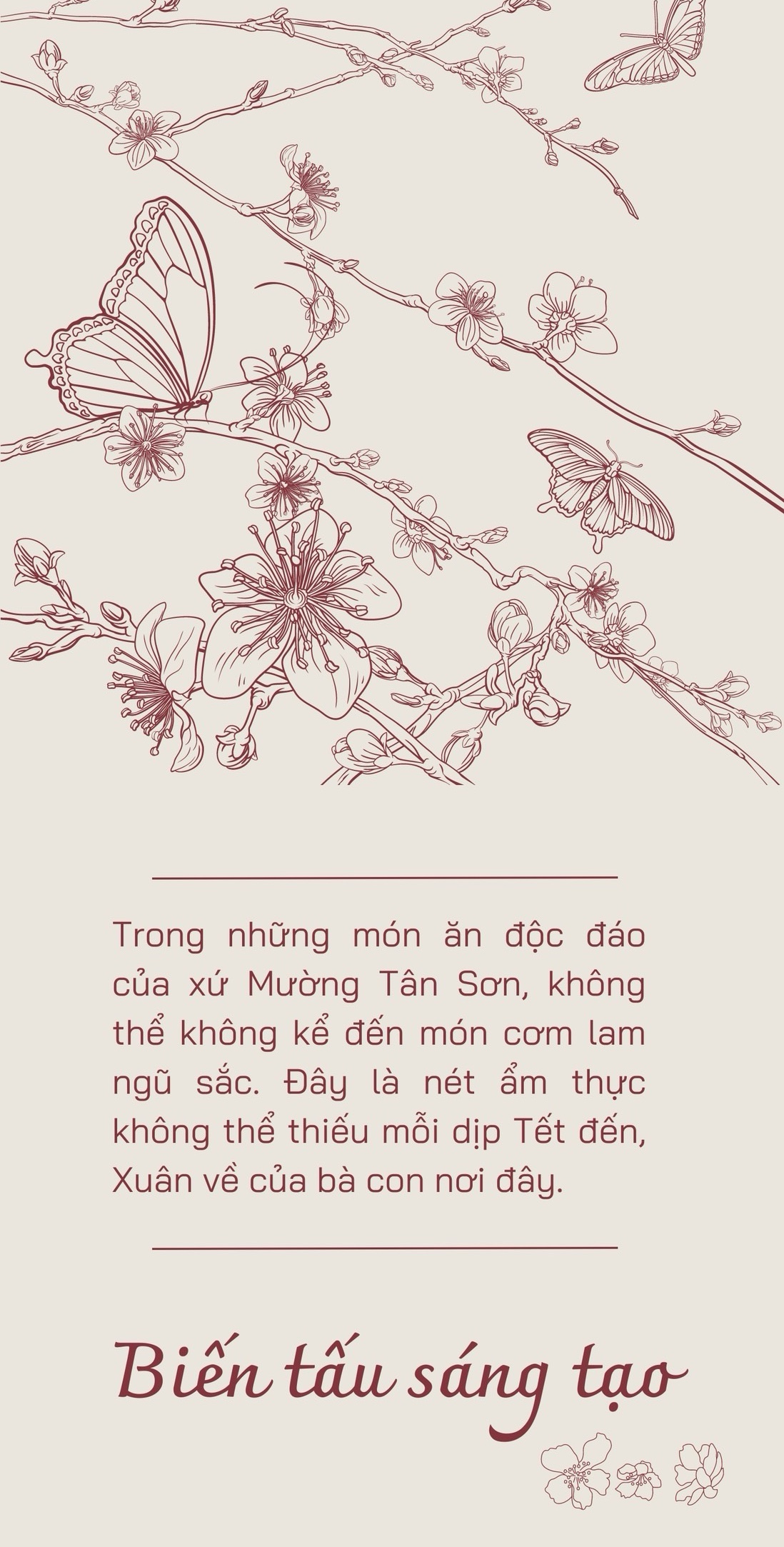 Dẻo thơm cơm lam ngũ sắc