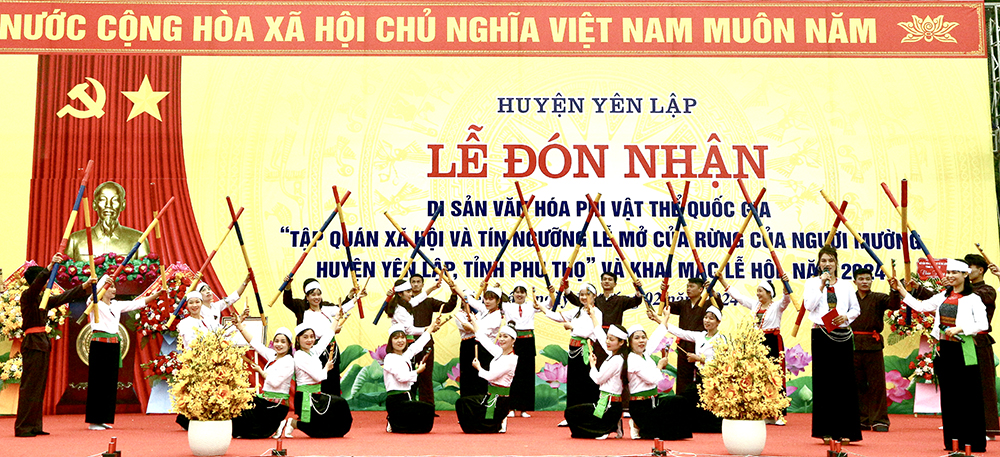 Lễ mở cửa rừng của người Mường huyện Yên Lập trở thành di sản văn hoá phi vật thể quốc gia