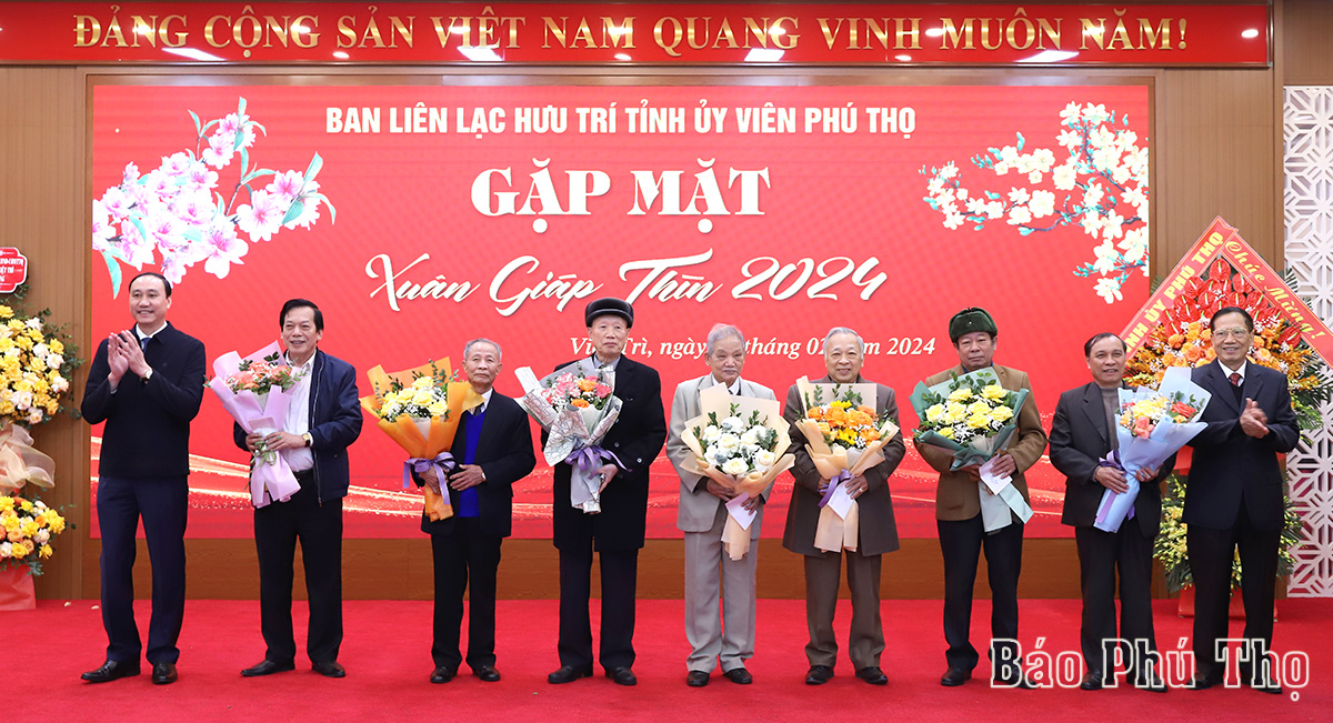 Ban liên lạc hưu trí Tỉnh ủy viên gặp mặt đầu xuân Giáp Thìn