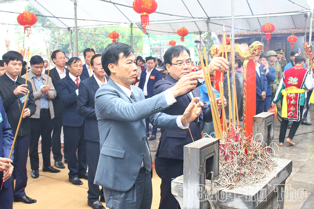 Opening Ceremony of Lang Suong Temple Festival in 2024