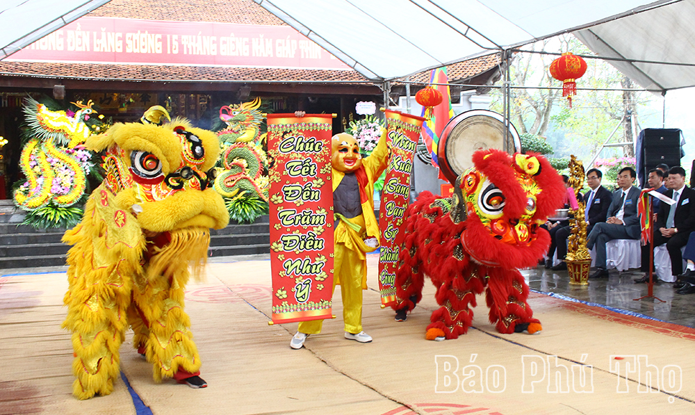 Opening Ceremony of Lang Suong Temple Festival in 2024