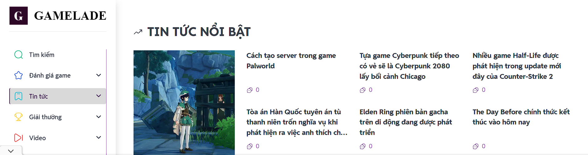 Cập nhật Game Online PC Mới Ra Mắt tại Gamelade