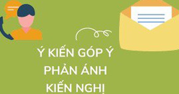 Địa chỉ tiếp nhận phản ánh, kiến nghị về quy định hành chính