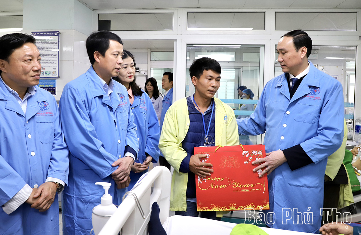 Standing Deputy Secretary of the Provincial Party Committee visits the Provincial General Hospital