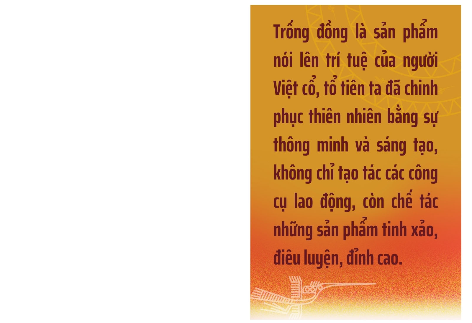 Tinh hoa trống đồng Đất Tổ