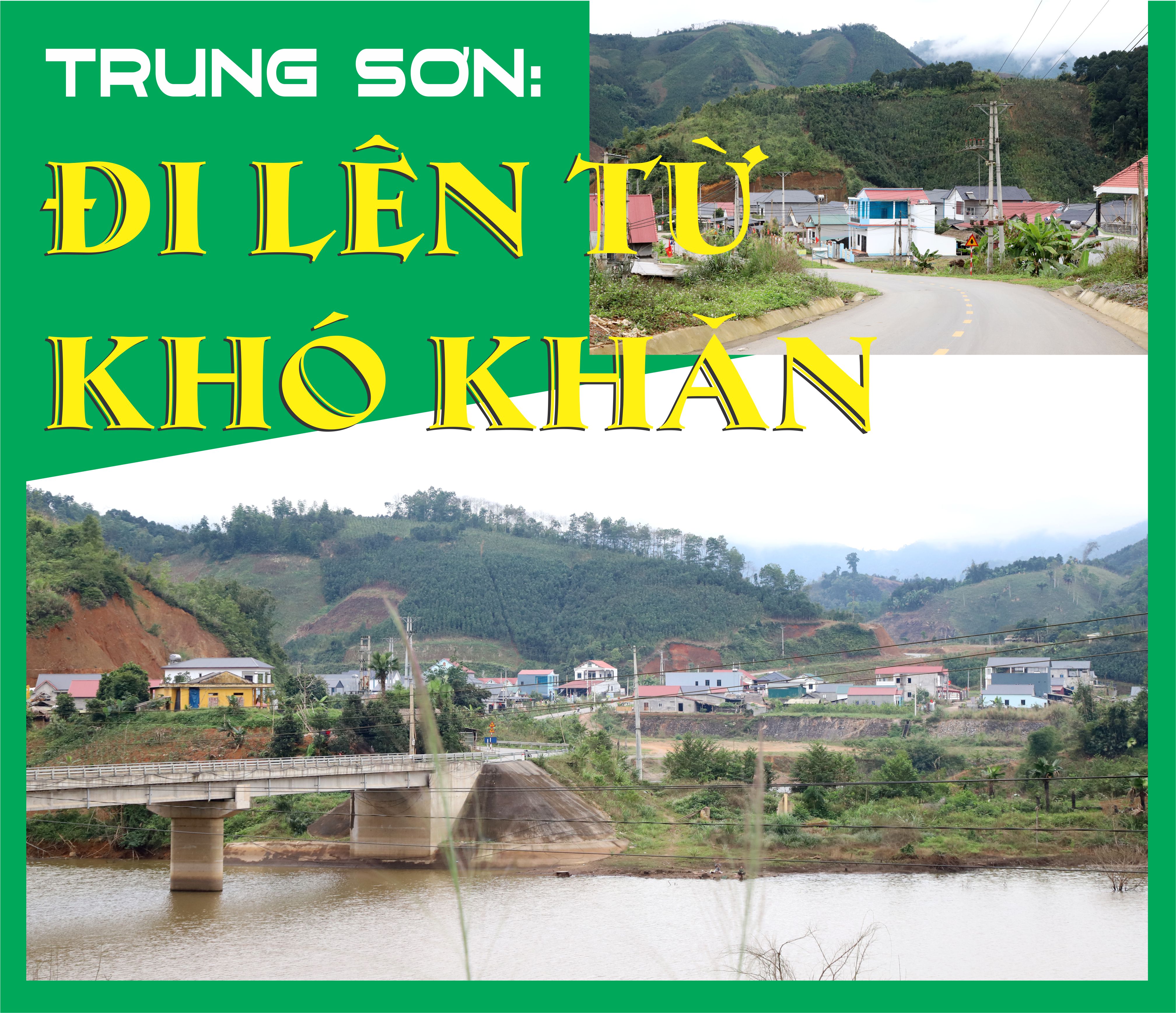 Trung Sơn đi lên từ khó khăn