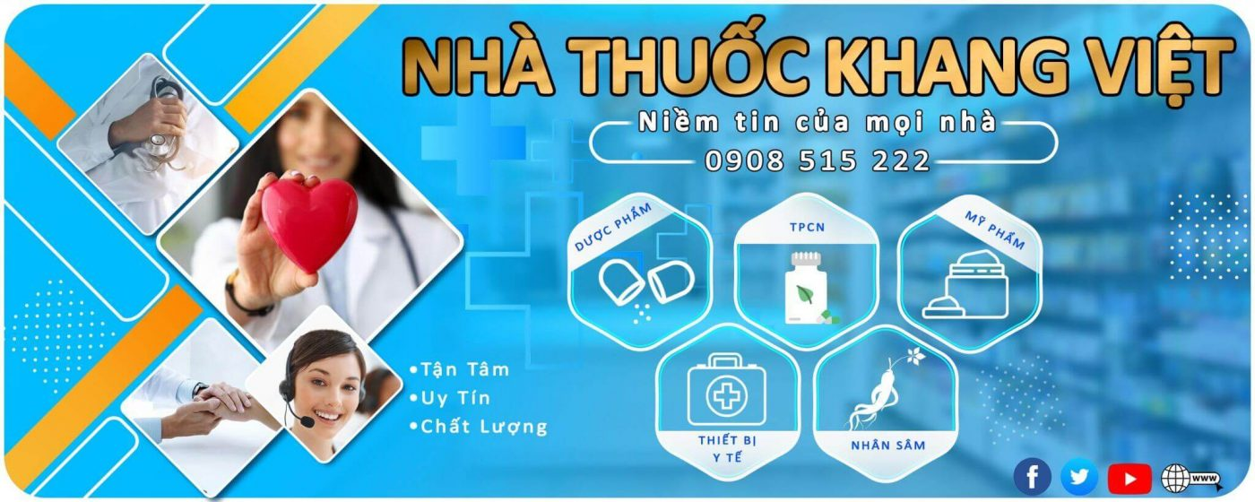 Nhà thuốc Khang Việt - Đồng hành cùng sức khỏe và tầm vóc Việt