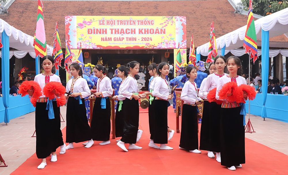 Thach Khoan Communal House Festival in 2024