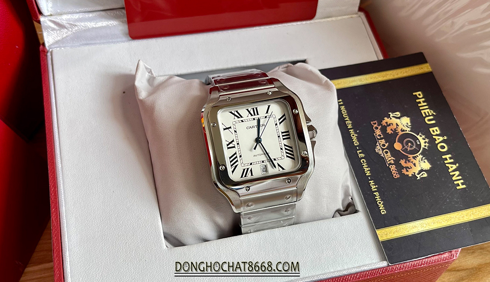 Đồng Hồ Chất 8668 - Địa chỉ mua đồng hồ Cartier Rep 1 1 hàng đầu hiện nay