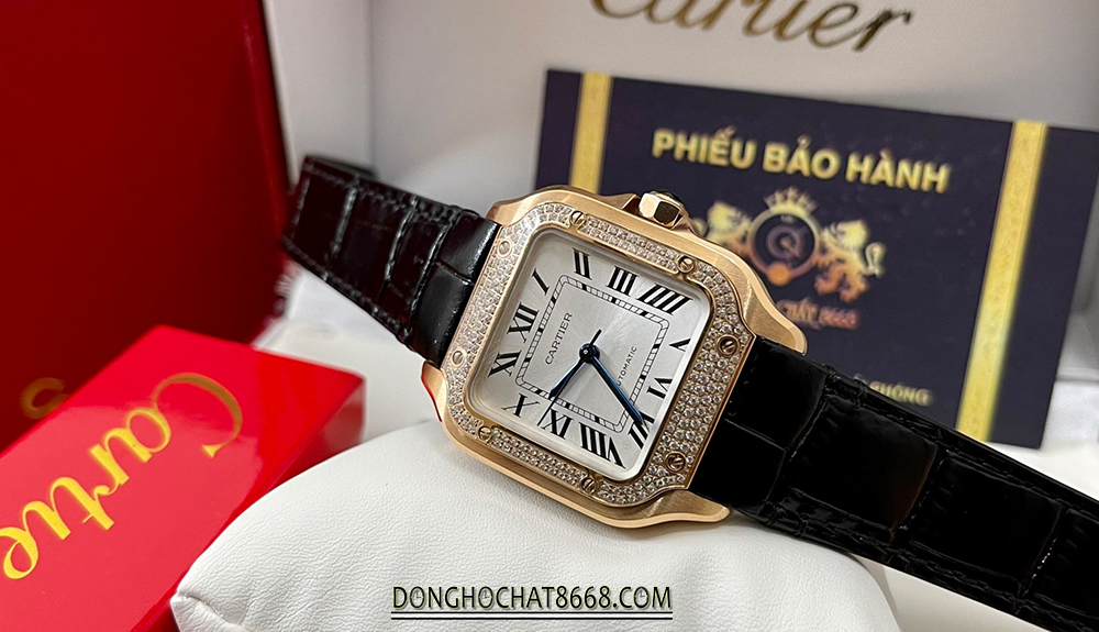 Đồng Hồ Chất 8668 - Địa chỉ mua đồng hồ Cartier Rep 1 1 hàng đầu hiện nay