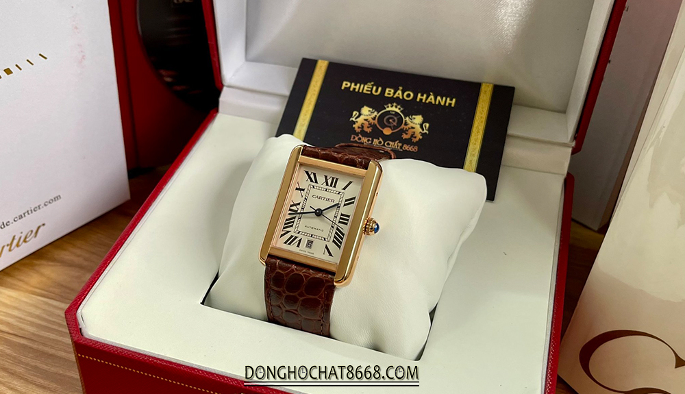 Đồng Hồ Chất 8668 - Địa chỉ mua đồng hồ Cartier Rep 1 1 hàng đầu hiện nay