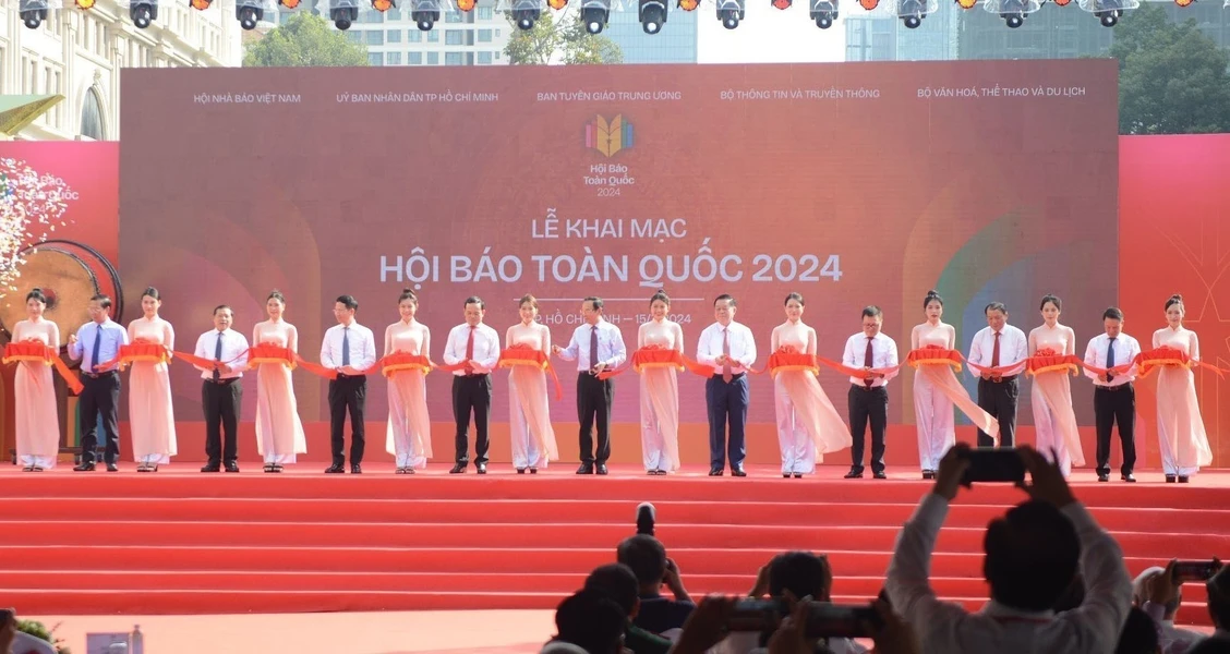 Hội Báo toàn quốc năm 2024: Tiên phong, đổi mới vì sự nghiệp cách mạng của Đảng