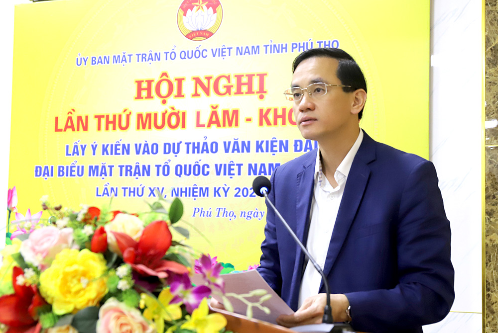 Hội nghị Ủy ban MTTQ tỉnh lần thứ Mười lăm - Khóa XIV