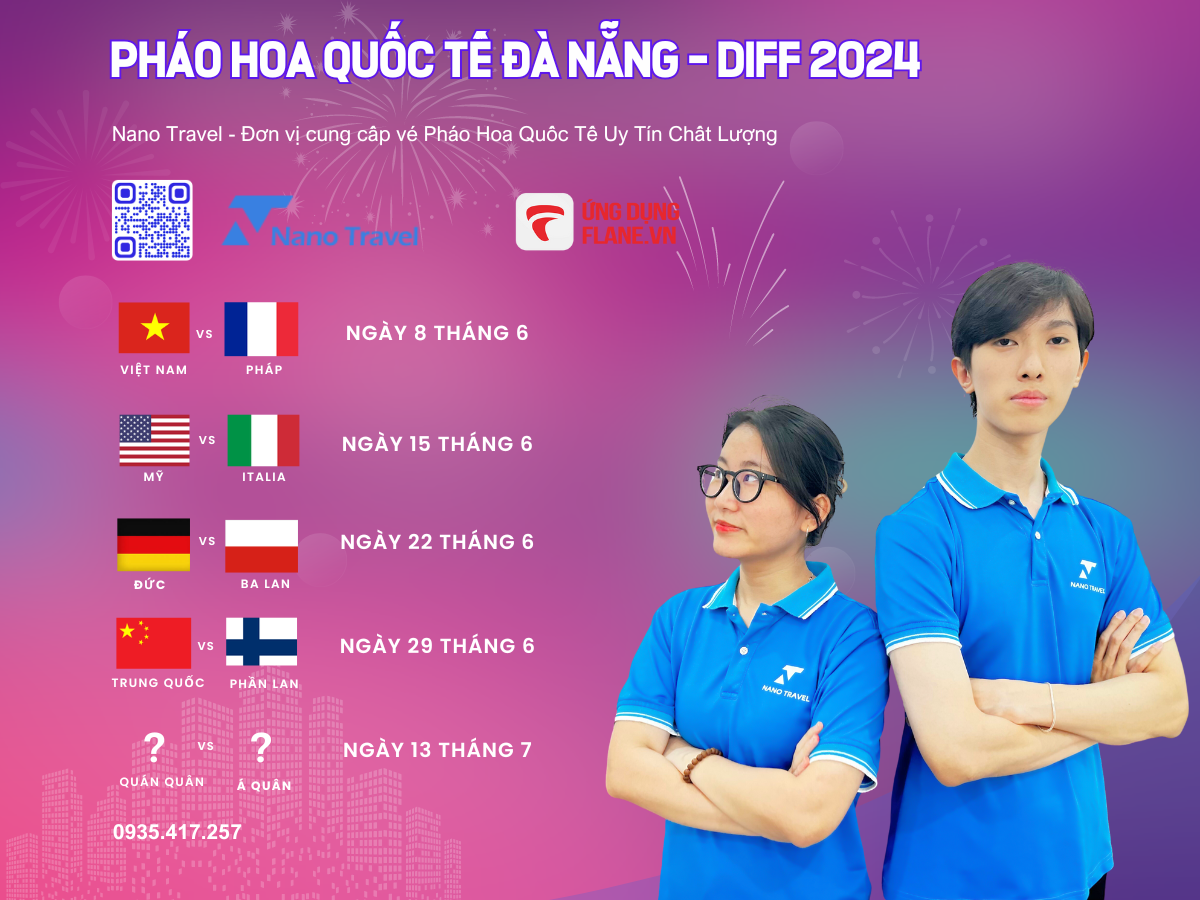 Giá vé chính thức Pháo Hoa Quốc Tế Đà Nẵng DIFF 2024