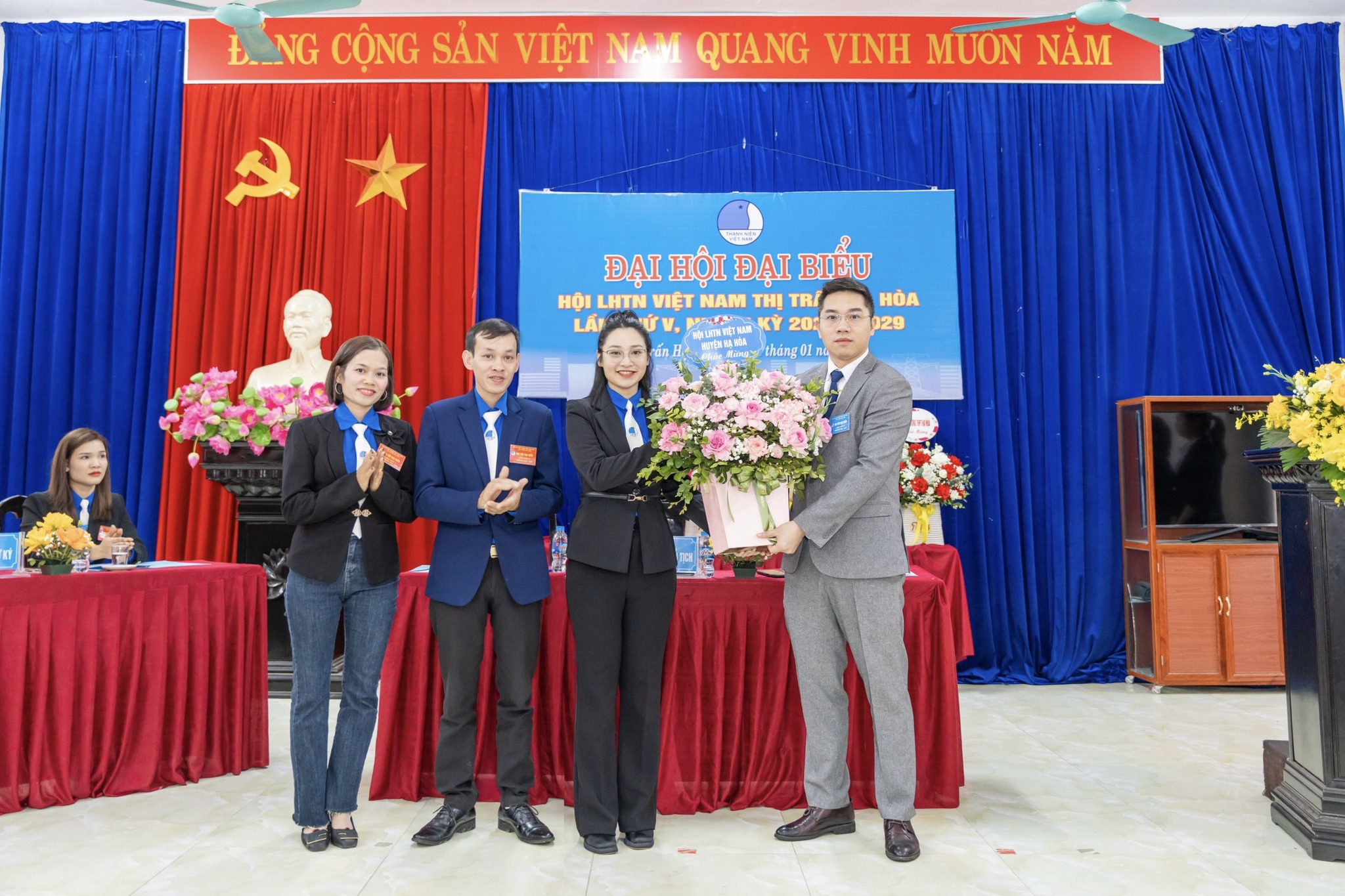 Hạ Hoà hoàn thành Đại hội Hội Liên hiệp Thanh niên Việt Nam cấp cơ sở