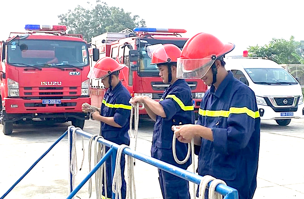 Bảo đảm an toàn phòng cháy chữa cháy dịp Giỗ Tổ Hùng Vương