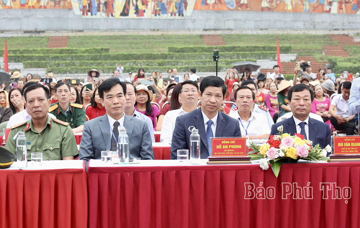 Opening of Hung Kings’ Temple Festival and Fatherland Culture-Tourism Week