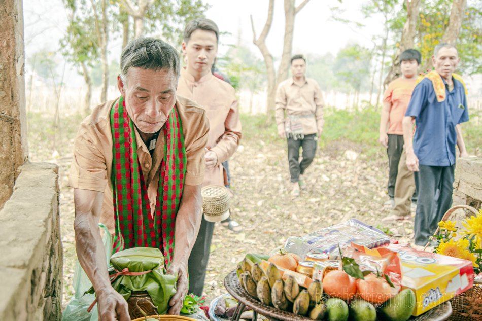 Tết té nước dân tộc Lào bản Pa Xa Lào