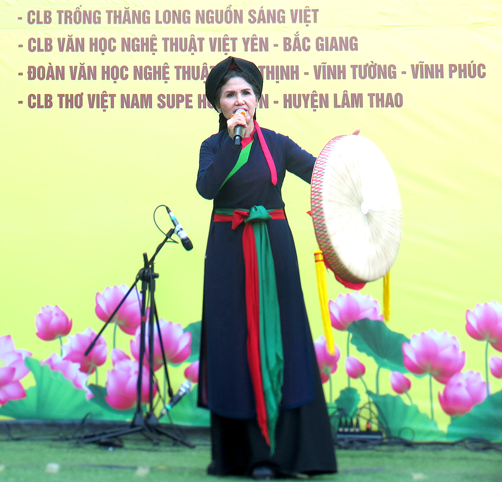 Cultural and art performances of Vietnamese ethnic groups in the Hung King Temple Festival