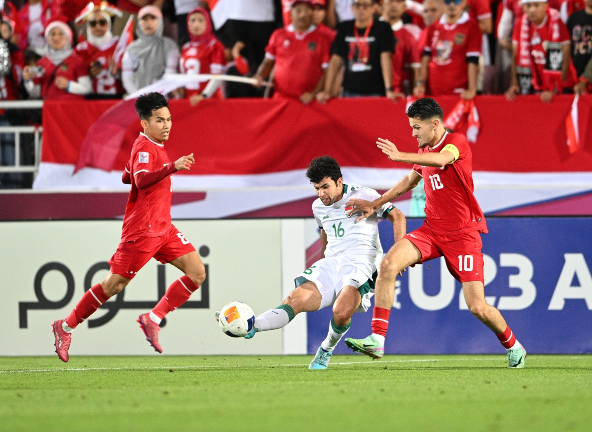 U23 Indonesia sang Pháp tranh vé dự Olympic Paris