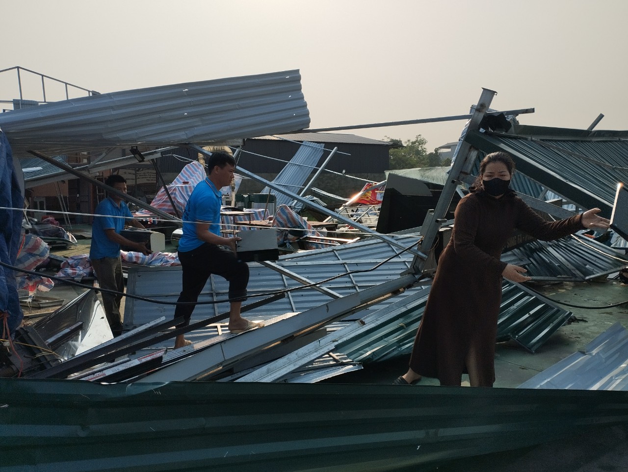 Thanh Sơn chủ động ứng phó với thiên tai