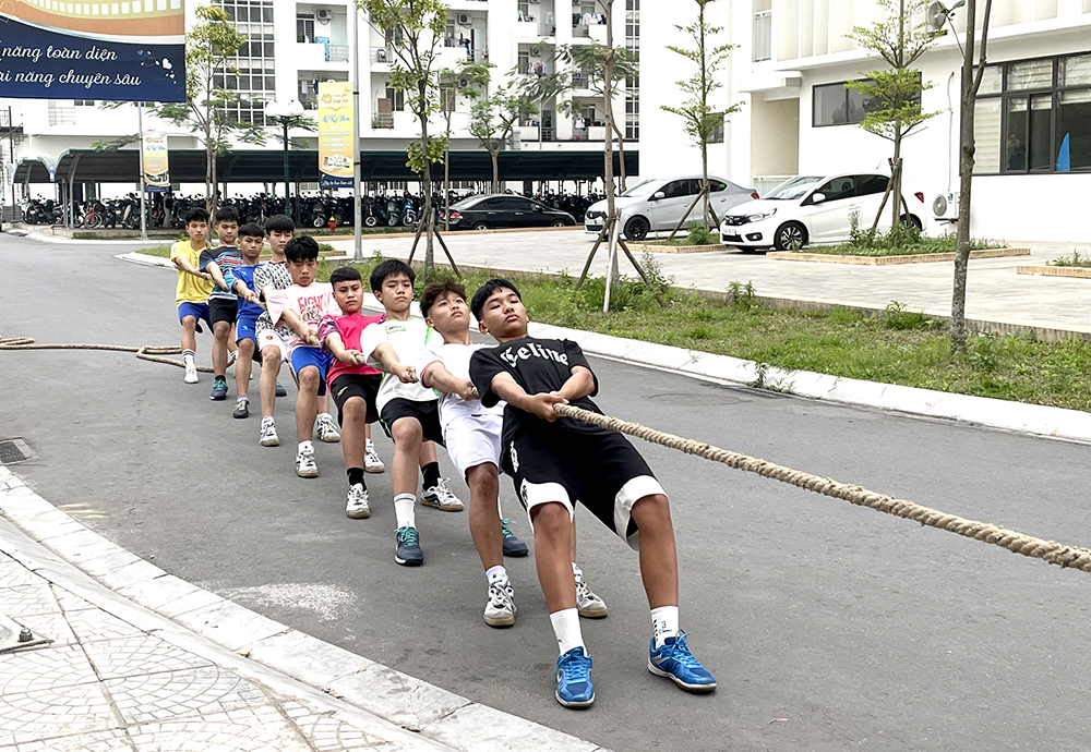 School sports day