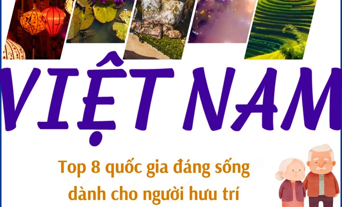 Việt Nam nằm trong top 8 quốc gia đáng sống dành cho người hưu trí