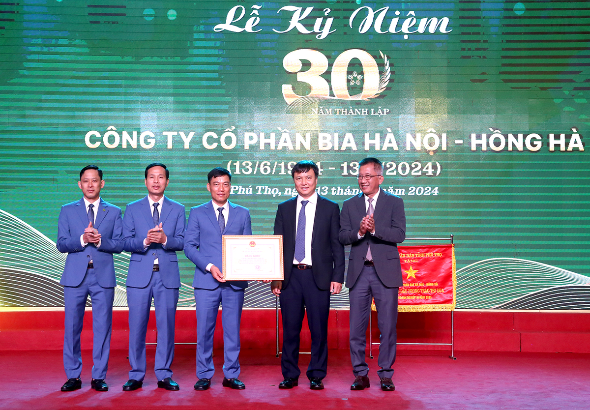 Gặp mặt kỷ niệm 30 năm thành lập Công ty Cổ phần Bia Hà Nội - Hồng Hà