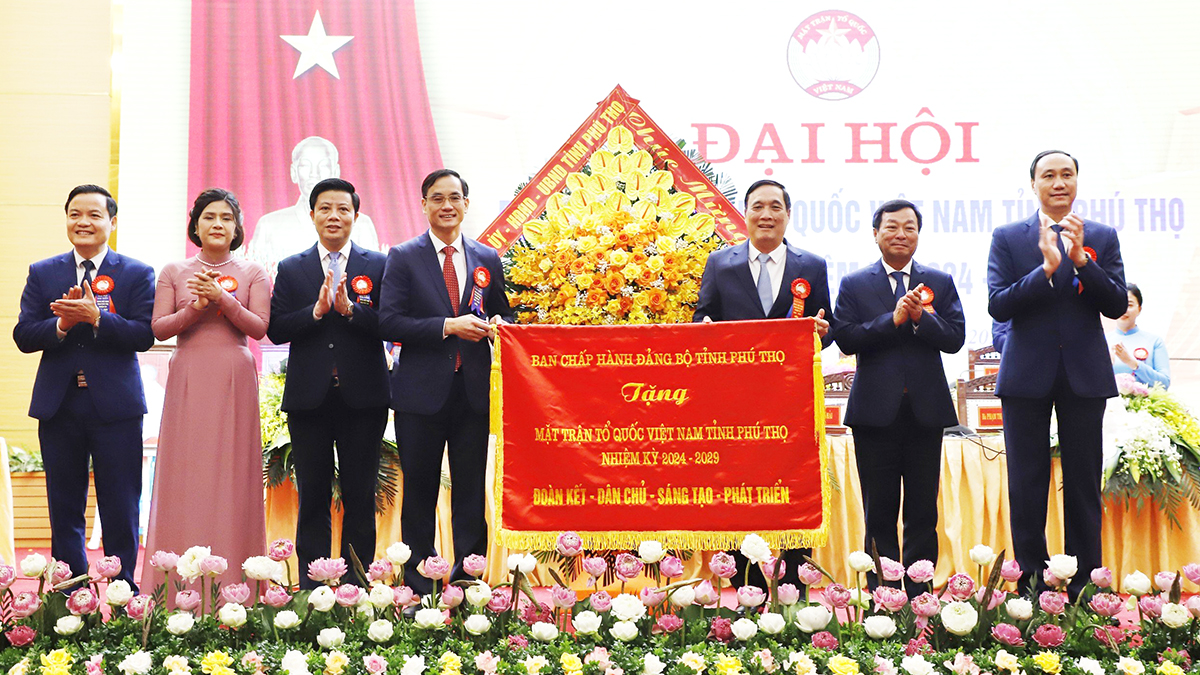 The 15th Provincial Congress of Vietnam Fatherland Front delegates, term of 2024-2029 successfully wraps up