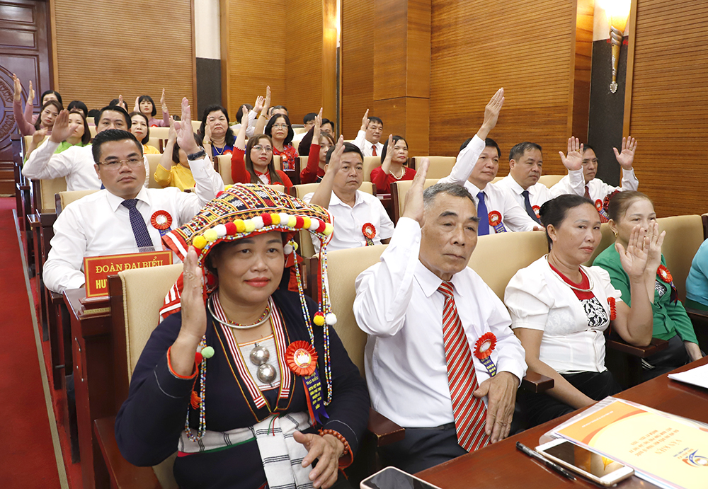 The 15th Provincial Congress of Vietnam Fatherland Front delegates, term of 2024-2029 successfully wraps up